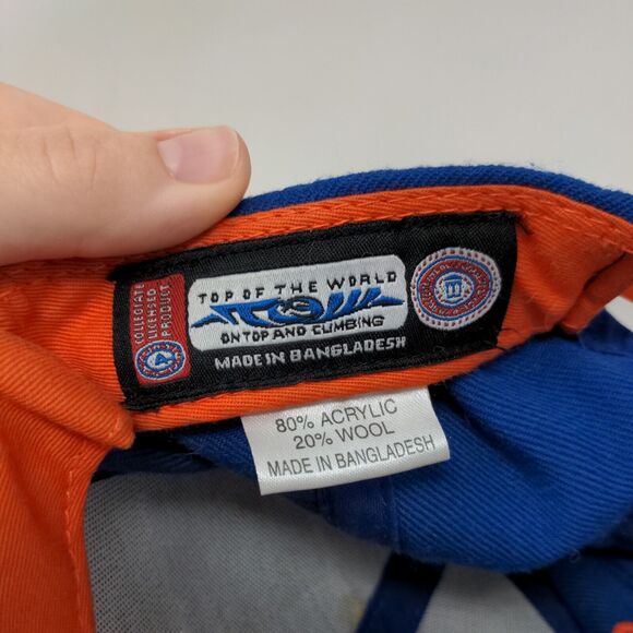 Top of the World Men's Snapback Flat Bill Hat Multicolor Florida Gators Logo - Picture 8 of 9